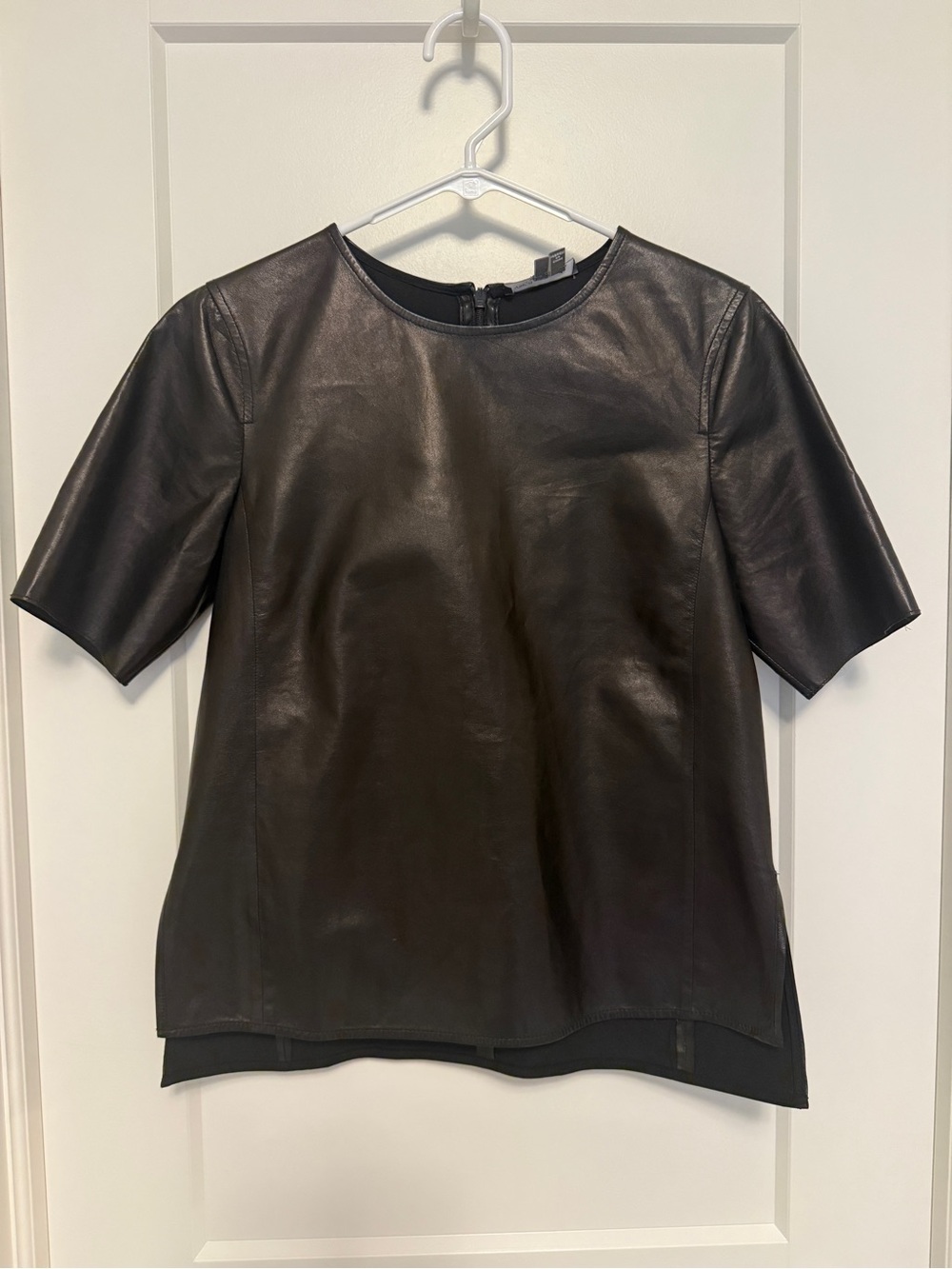 Vince black short sleeve top shirt. Women’s small - Picture 4 of 9